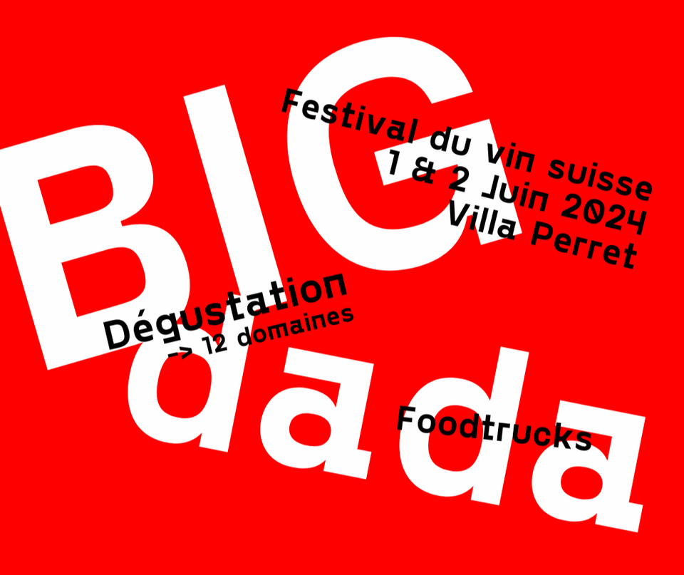 BIG dada - 1&2 Juin 24 <p>Entrée festival du vin suisse